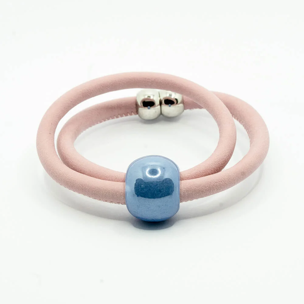 PULSERA ARTESANAL ROSA